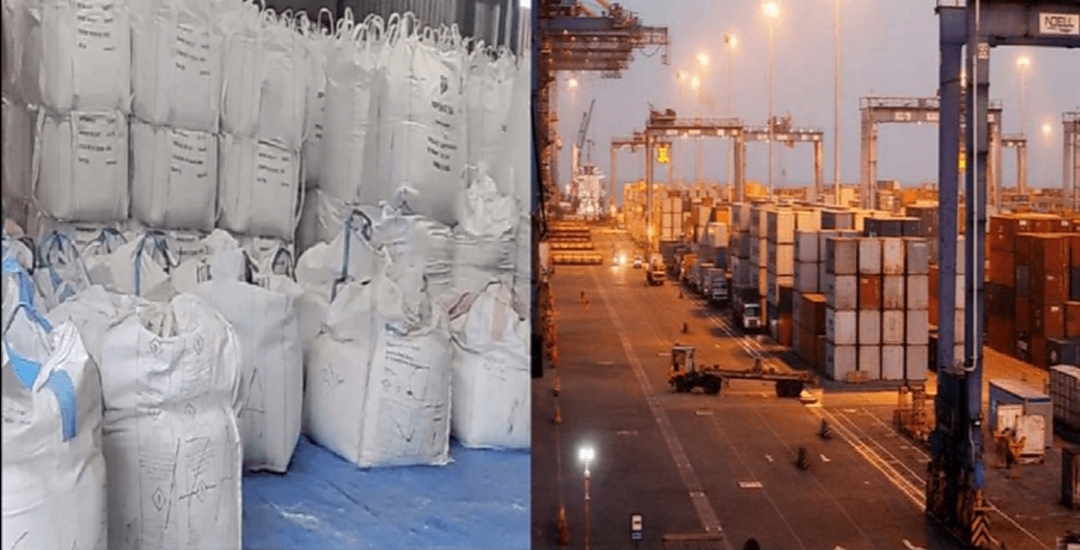 The largest heroine consignment at Adani port